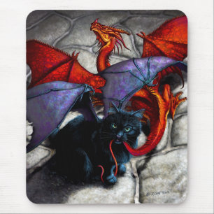 WHAT THE CATABAT DRAGGED IN MOUSE MAT