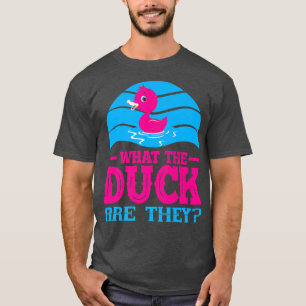 What The Duck Are They Twins Gender Reveal T-Shirt