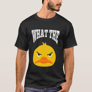 What The Duck Duck Morning Grouch Coffee Rubber Du T-Shirt