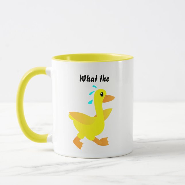 What the Duck? Mug (Left)