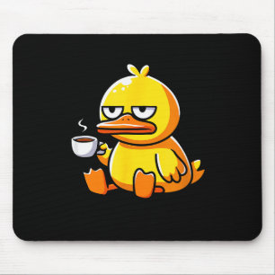 What The Duck Owner I Love Ducks Lover Funny Rubbe Mouse Mat