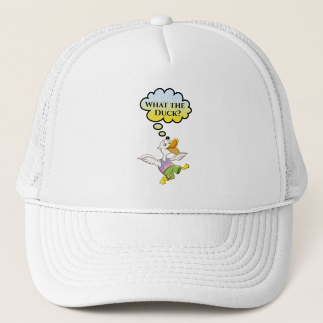 What the Duck? Trucker Hat (Front)