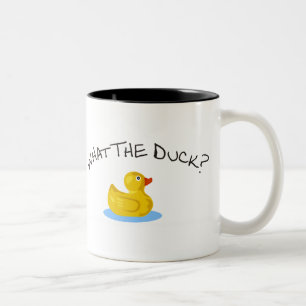 What the Duck Two-Tone Coffee Mug
