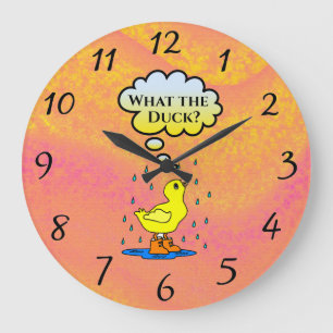What the Duck? Wall Clock