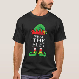 What The Elf Christmas Matching Group Xmas Pajama T-Shirt