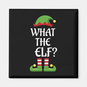 What The Elf Family Matching Group Christmas Magnet