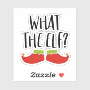 What the Elf Funny Christmas Elf Santa Claus