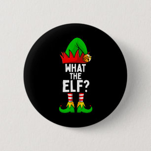 What The Elf Matching Family Christmas  6 Cm Round Badge