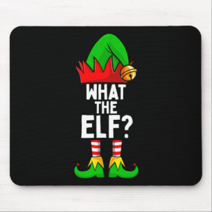 What The Elf Matching Family Christmas  Mouse Mat