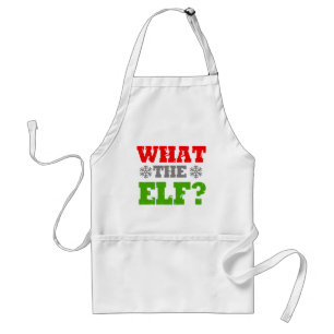 WHAT THE ELF -.png Standard Apron