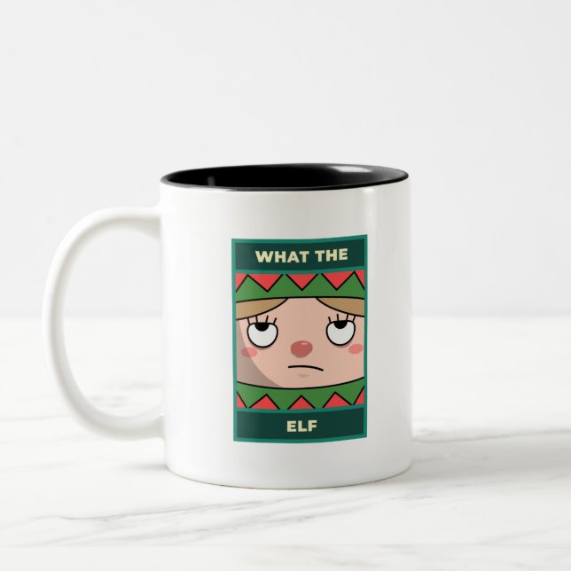 What The Elf Two-Tone Coffee Mug (Left)