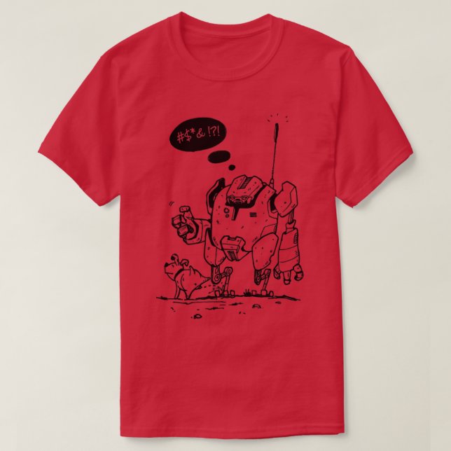 What the F Dark Design T-Shirt (Design Front)