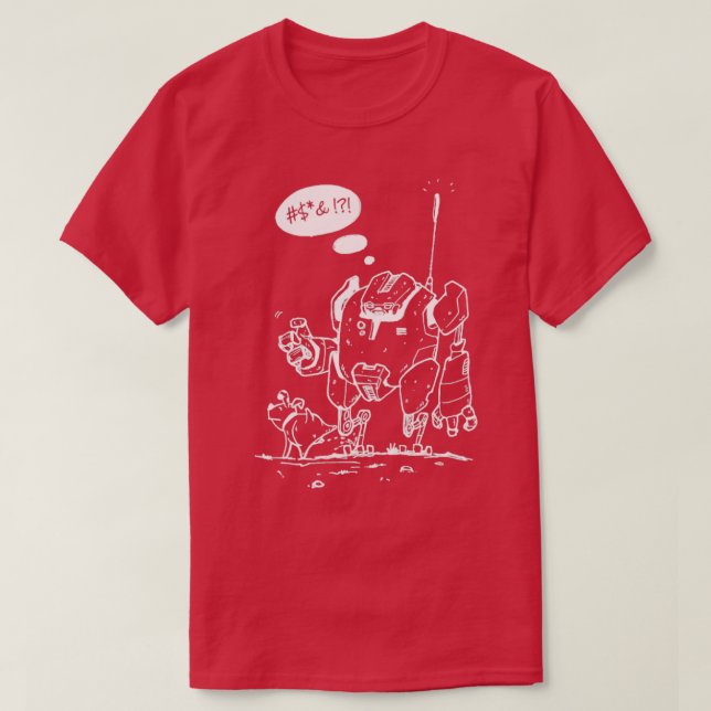 What the F light Design T-Shirt (Design Front)