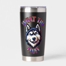 What The Fluff Paw Print Magnet