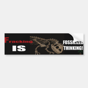 What the Frack? Bumper Sticker