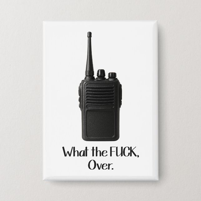 What The Fu*k Over Funny Walkie Talkie Icon (Front)