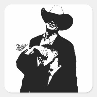 What the heck is that Dad? Graffiti by Ms.Take Square Sticker