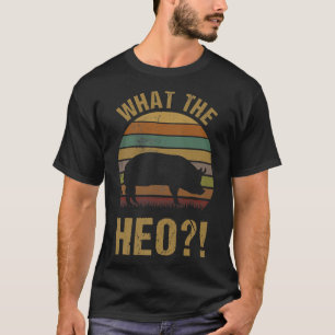 What The Heo Funny Vietnamese Viet Asian Pig Pun V T-Shirt
