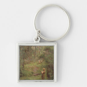 What the Little Girl Saw in the Bush, 1904 Key Ring