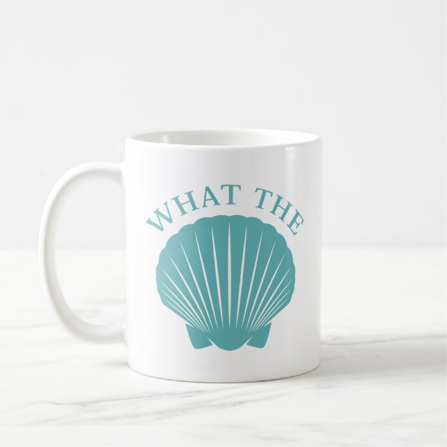 What The Shell Coffee Mug (Left)