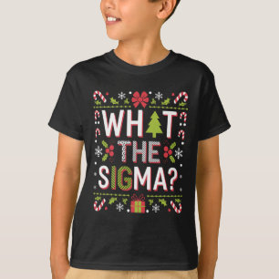 What The Sigma Funny Santa Clause Gen Alpha X-mas T-Shirt