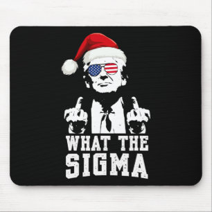 What The Sigma Trump Santa Funny Christmas Meme Xm Mouse Mat