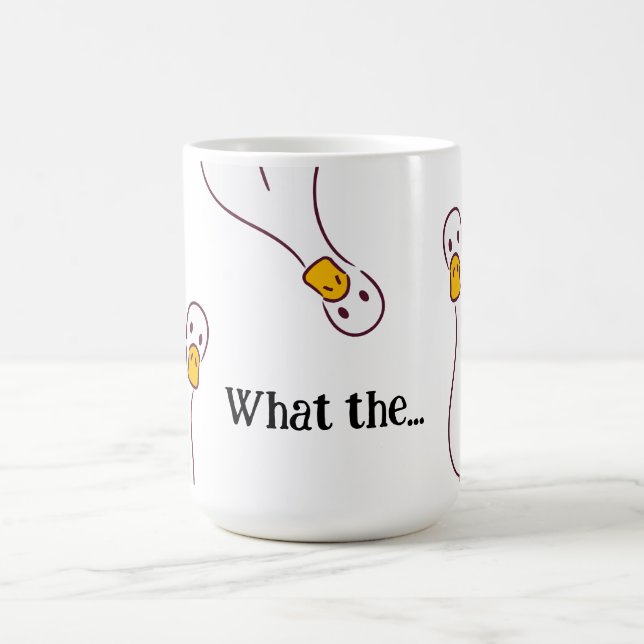 What the... Silly Goose Coffee Mug (Center)