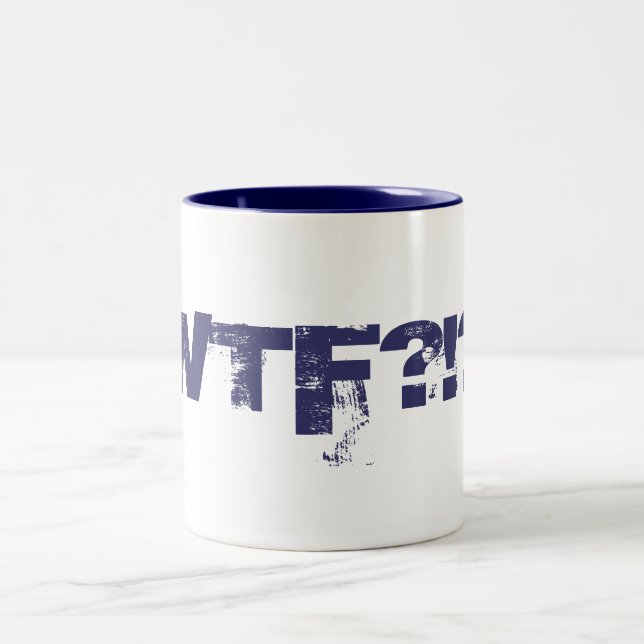 What the... Two-Tone coffee mug (Center)
