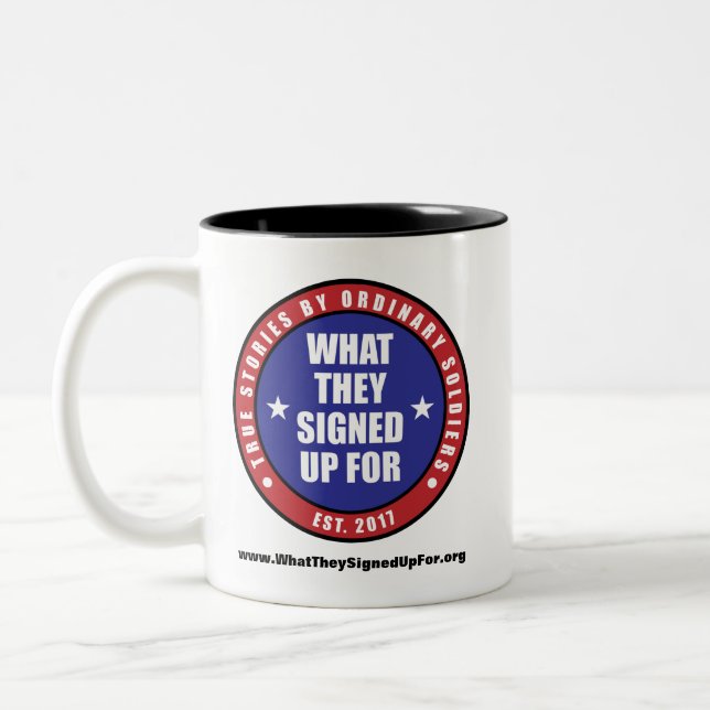 What They Signed Up For Mug (Left)