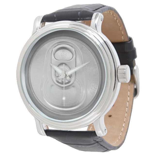 What Time is it Beer Lid Humour Watch (Angled)