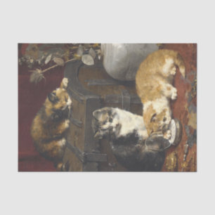 What Time Is It by Charles van den Eycken Tissue Paper