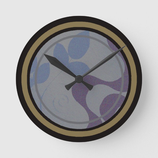 what time is it? round clock (Front)