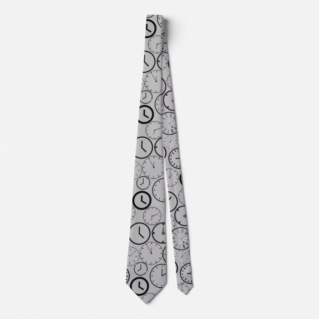 What time is it.wx4 L Grey BG Tie (Front)