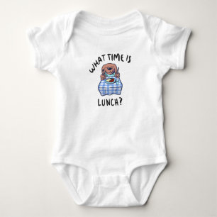 What time is lunch baby bodysuit