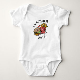 What time is lunch baby bodysuit