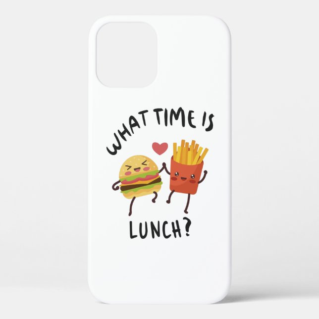 What time is lunch Case-Mate iPhone case (Back)