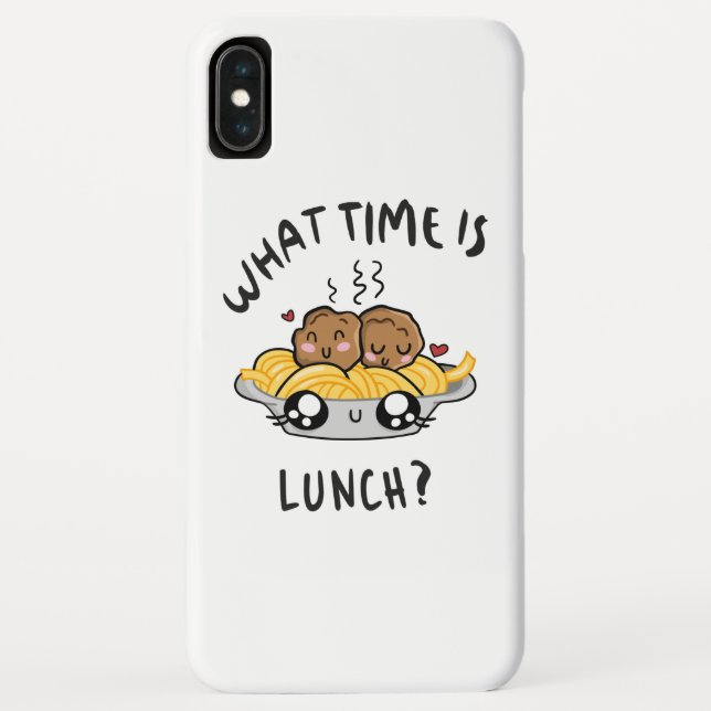 What Time Is Lunch Case-Mate iPhone Case (Back)