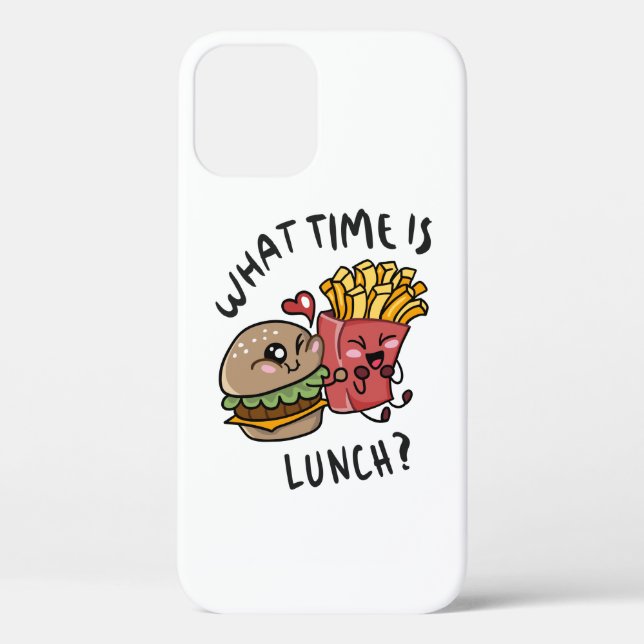 What time is lunch Case-Mate iPhone case (Back)