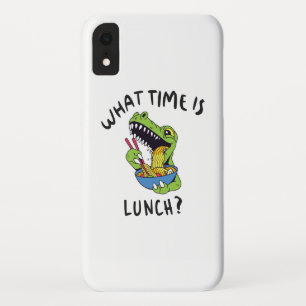 What time is lunch iPhone XR case