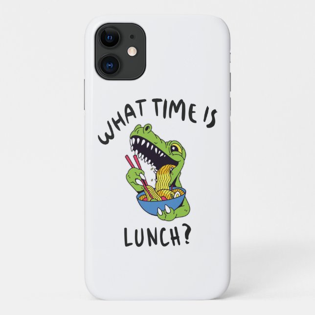 What time is lunch Case-Mate iPhone case (Back)