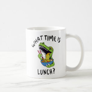What time is lunch coffee mug