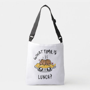 What Time Is Lunch Crossbody Bag