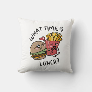 What time is lunch cushion