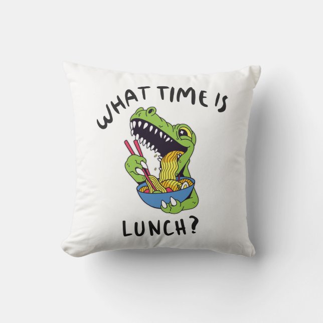 What time is lunch cushion (Front)