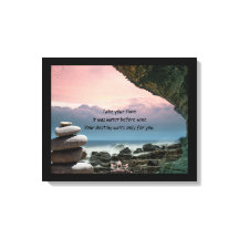 What Waits Stretched Canvas Print