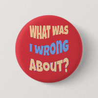 What Was I Wrong About? Conversation Starter