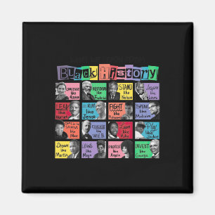 What We Learn From Black History Sticker Magnet