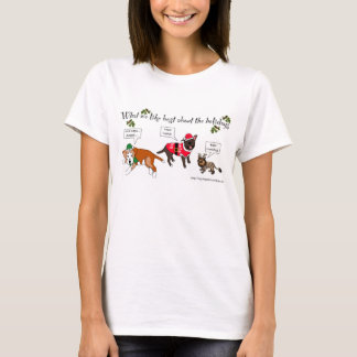 What we like best about the holidays - T-shirt