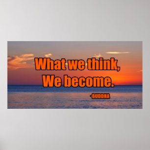 What we think we become poster