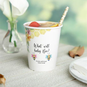 What will baby be paper cups